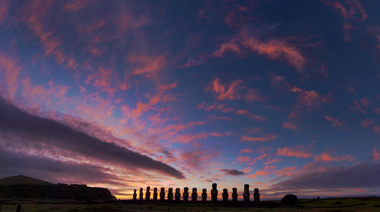 Sunrise, Easter Island