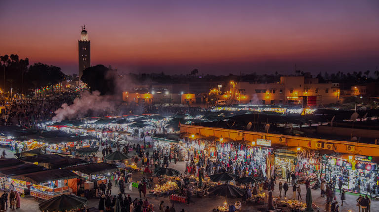 Djemaa El Fna Square, Marrakech, Morocco