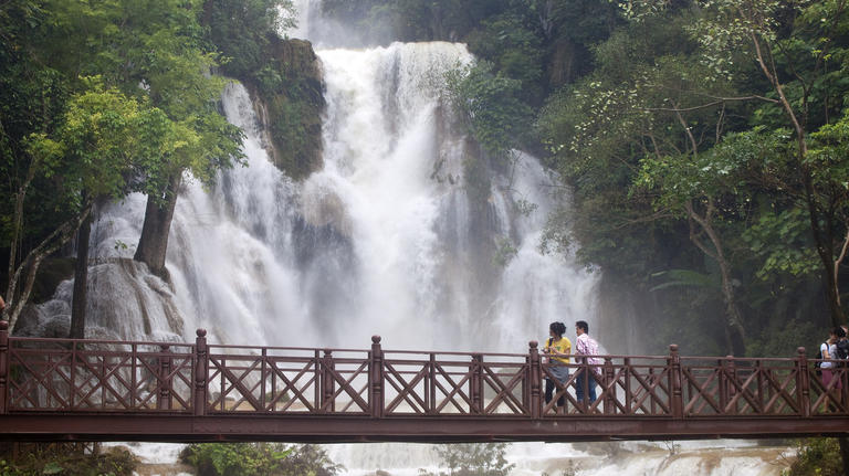 Kouang Si Waterfall, Matyas Rehak, Laos