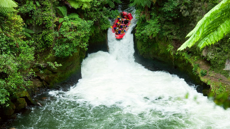 River Rafting in New Zealand