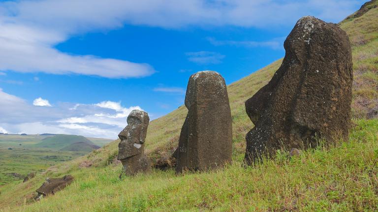 Ranu Raraku Quarry, Easter Island