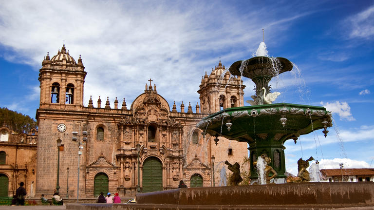 Cusco Cathedral Plaza-de-armas, Peru