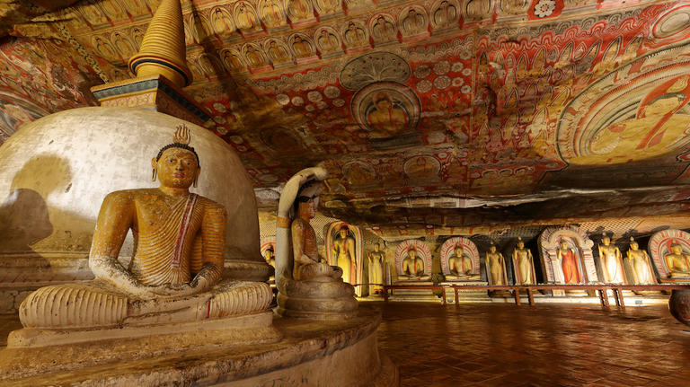 Sri Lanka_Dambulla Golden Cave Temple