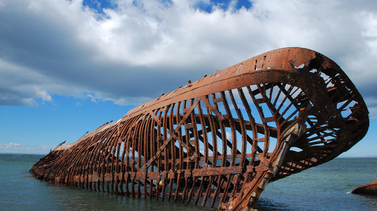 Skeleton Coast shipwreck