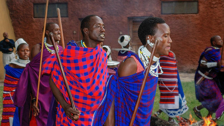 Masai Dancers, Serengeti