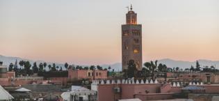 FS_marrakech_mosque at sunrise