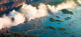 Victoria Falls Aerial