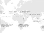 Around the World Route Map